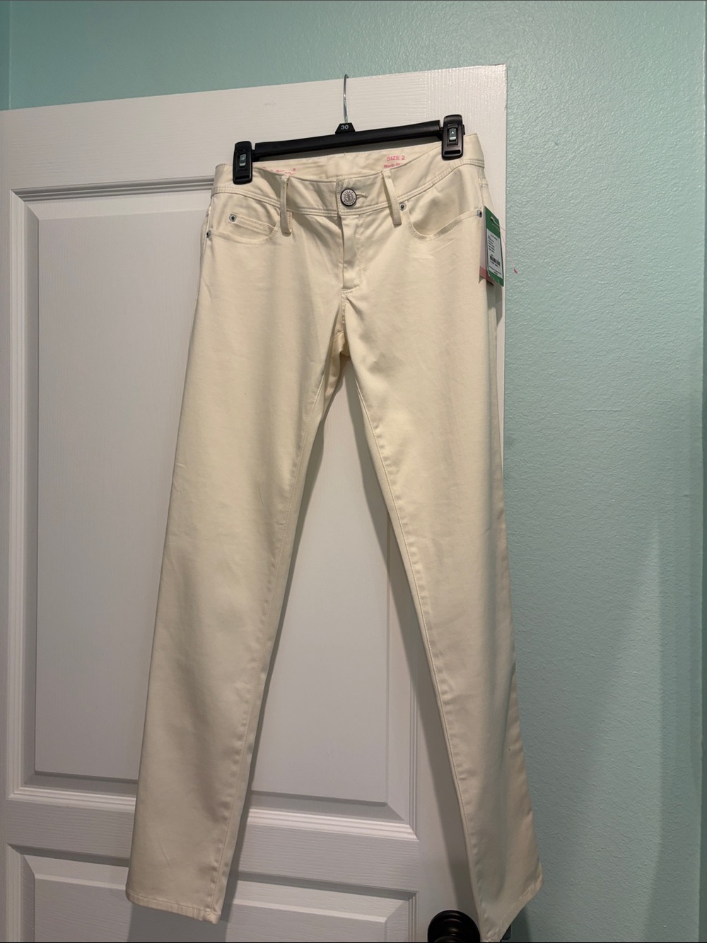Lilly Pulitzer Cameo White Skinny Pants